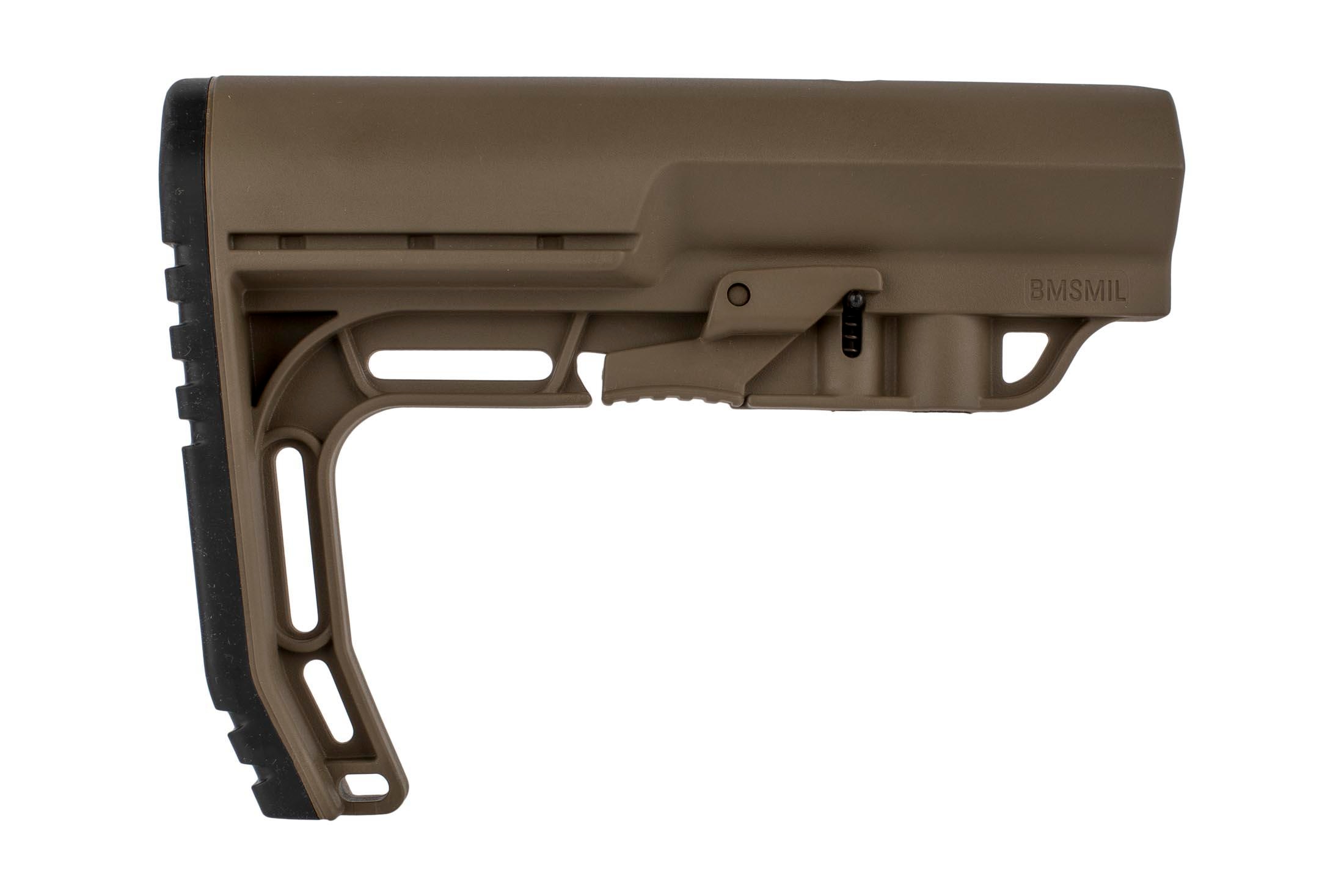Mission First Tactical BATTLELINK Minimalist Stock - MIL-SPEC - Scorched Dark Earth